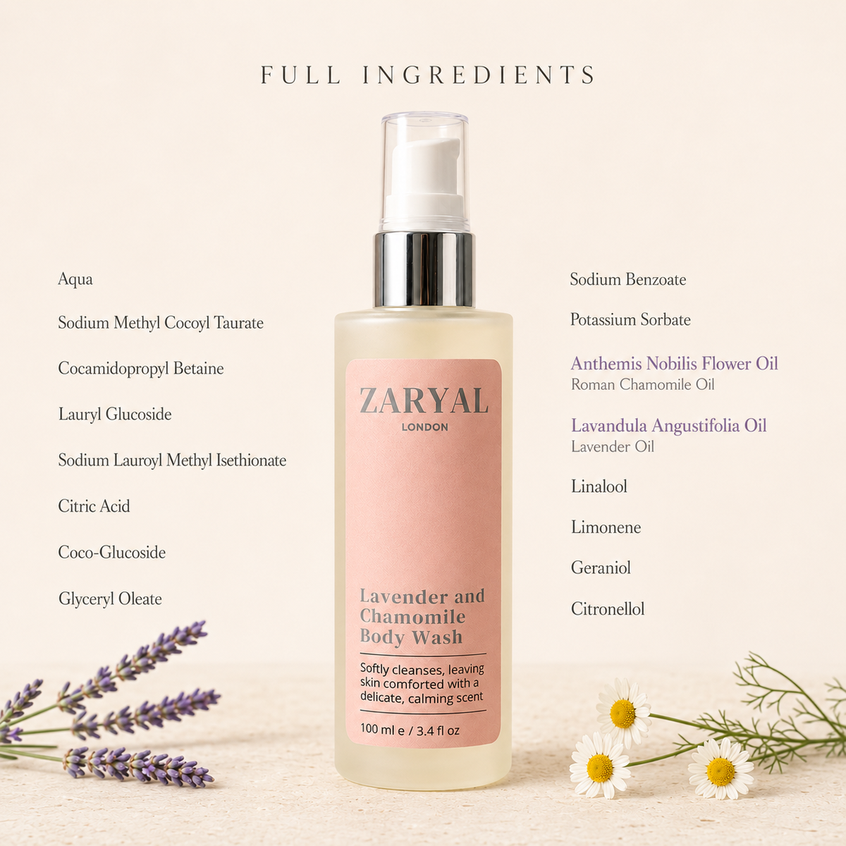 Lavender & Chamomile Body Wash